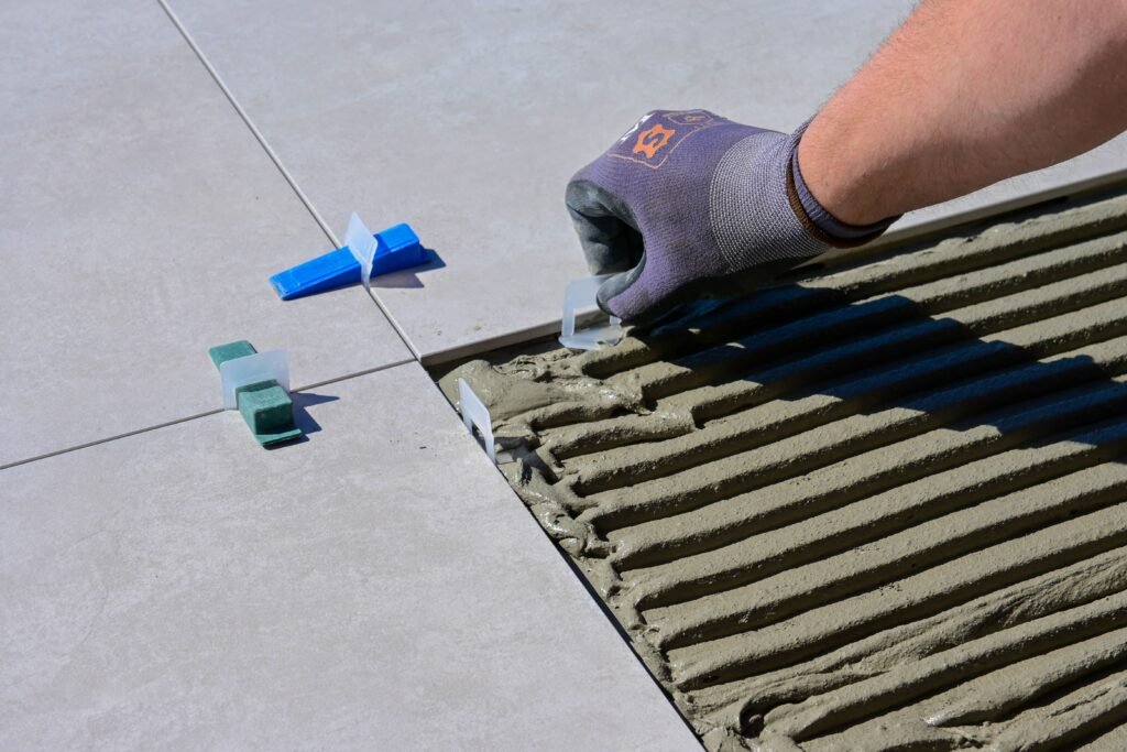 Tile install